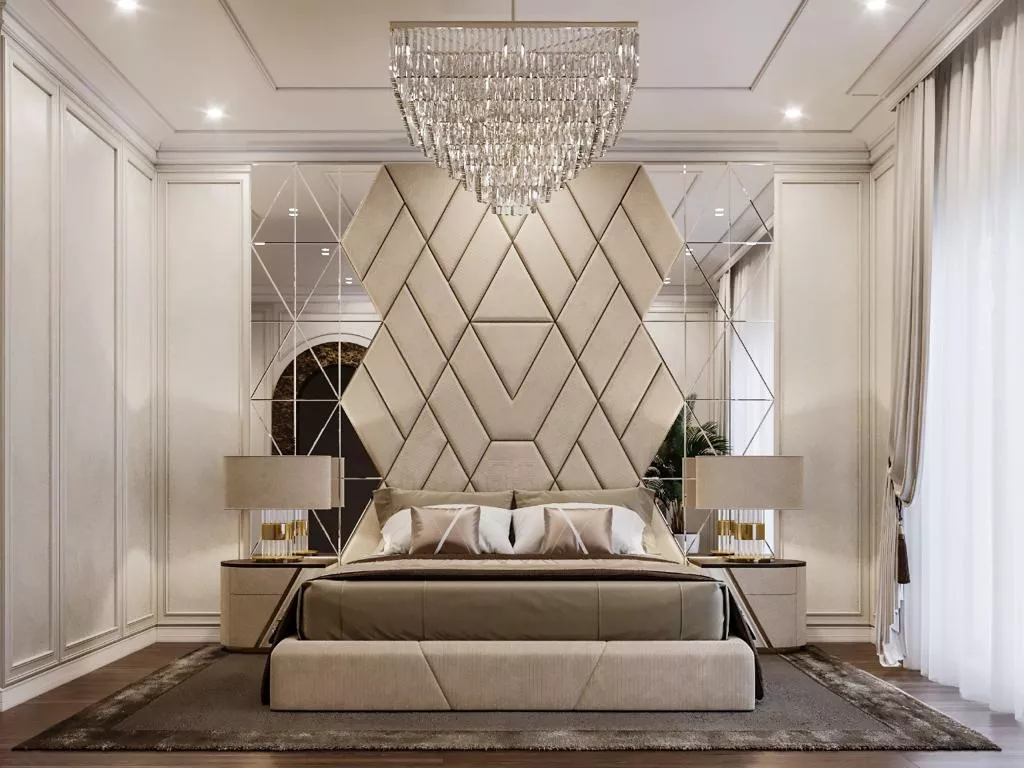 تصميم غرف نوم أنيقة ومترفة