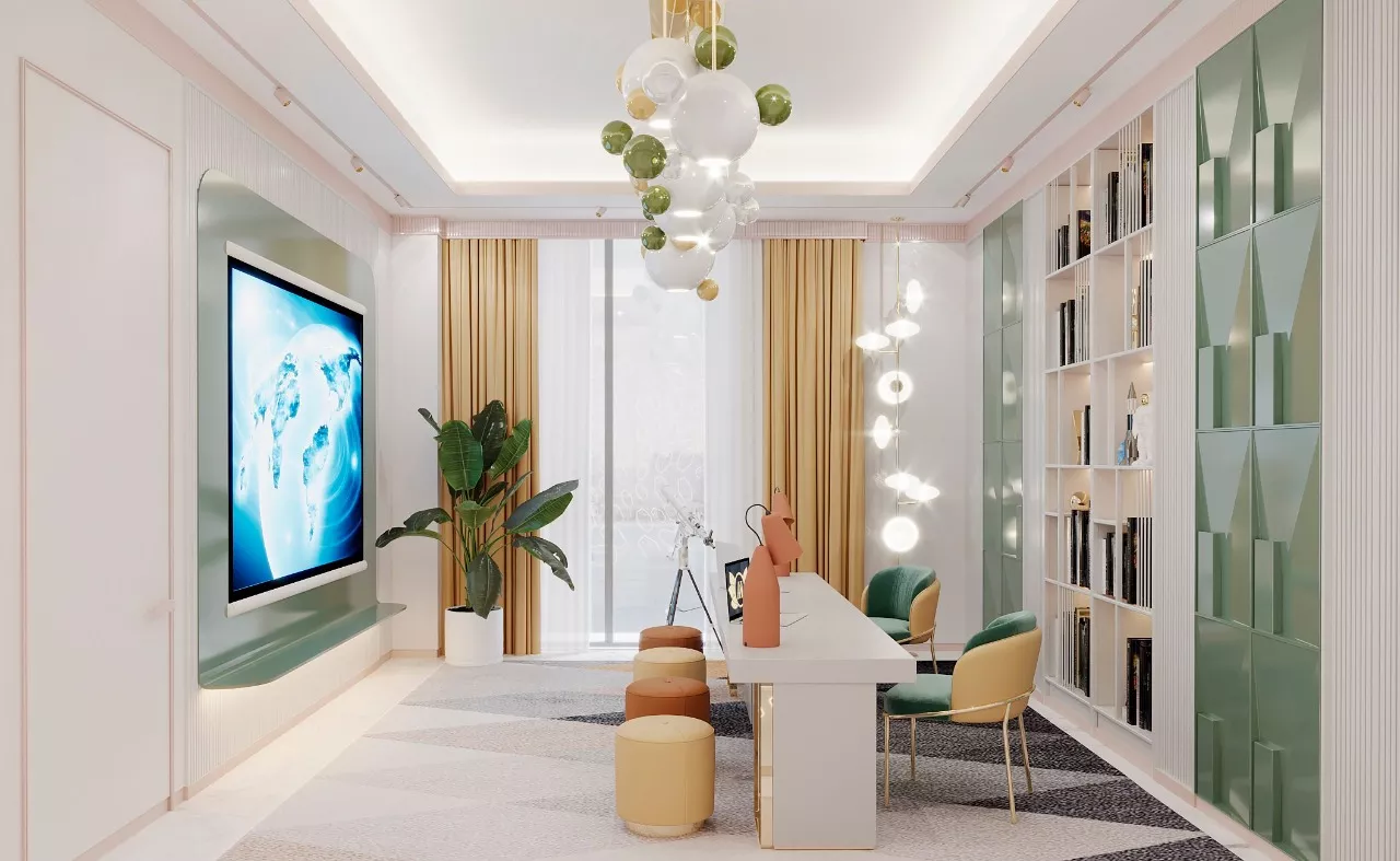 إتقان فن تصميم المكاتب المستوحاة من الطبيعة