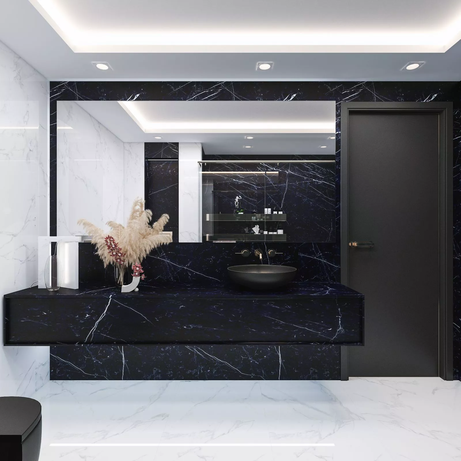 تصميم حمام مينيمالي فاخر في دبي — أفكار وتنفيذ داخلي