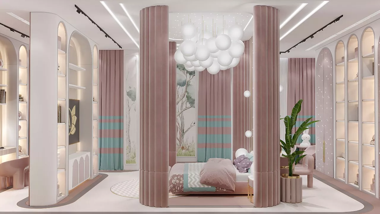 دليل تصميم غرفة نوم البنات المثالية