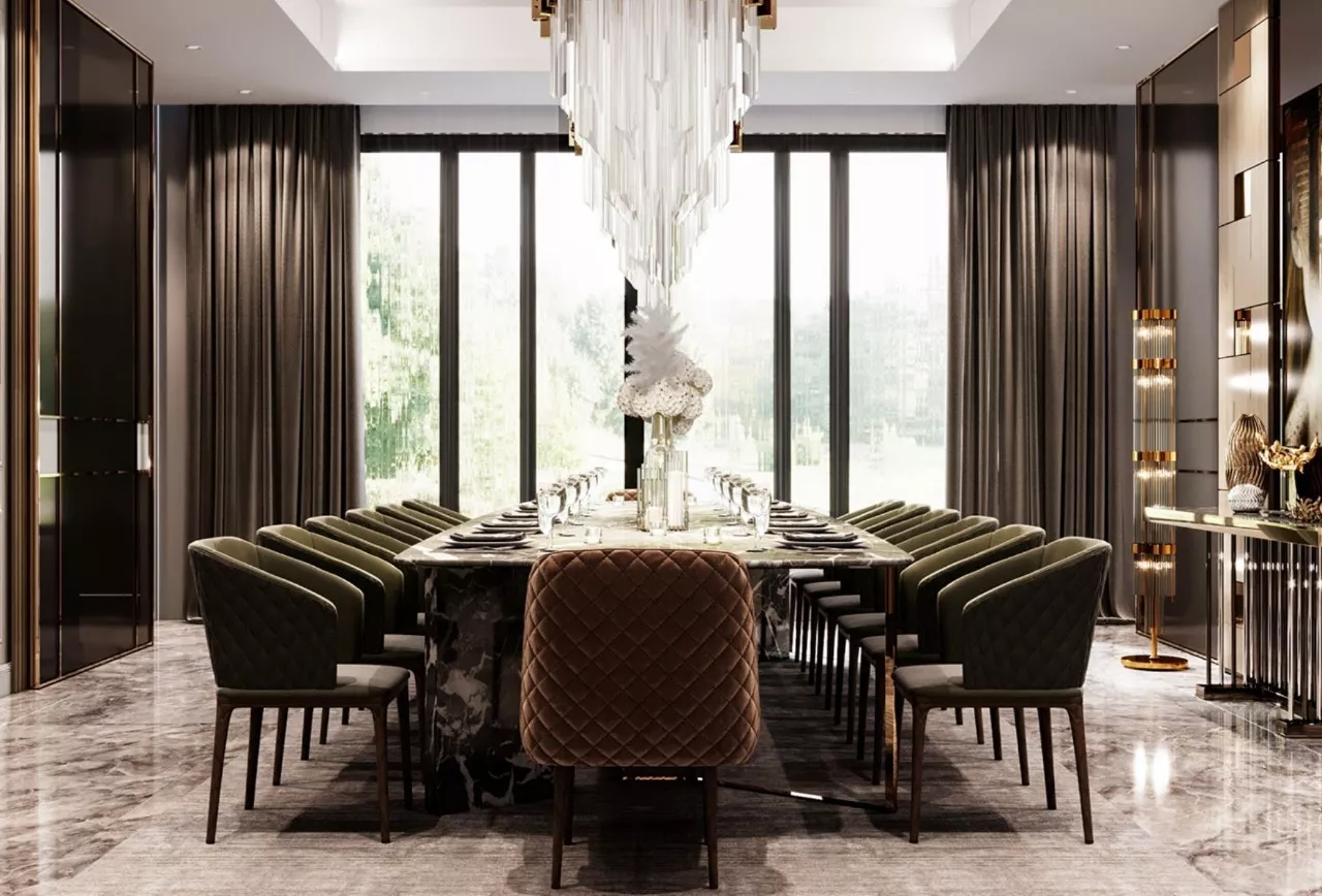 إتقان فن تصميم غرفة الطعام المريحة