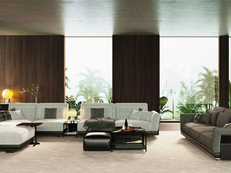 تشكيلة أثاث أنيقة وجديدة