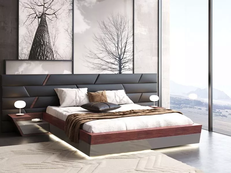مجموعة الأثاث المودرن لغرف نوم فاخرة