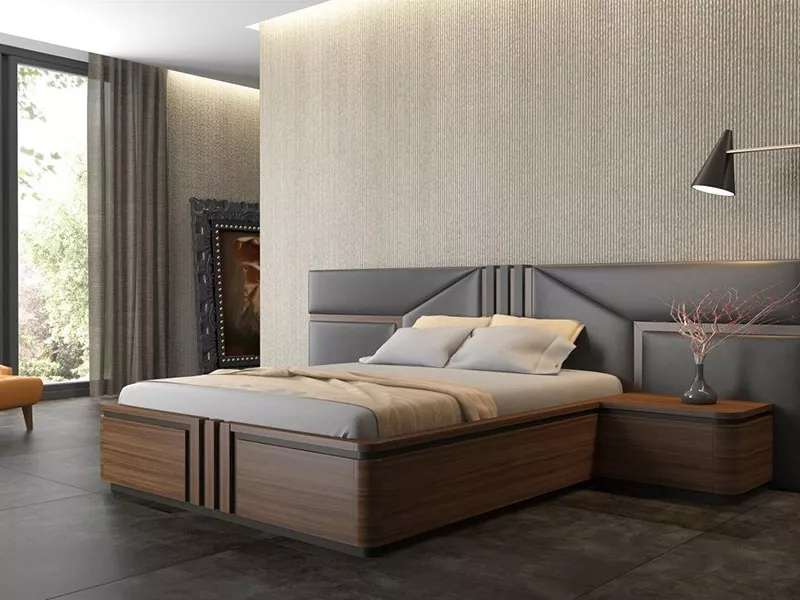 أطقم غرف نوم فاخرة لارتقاء مساحة نومك