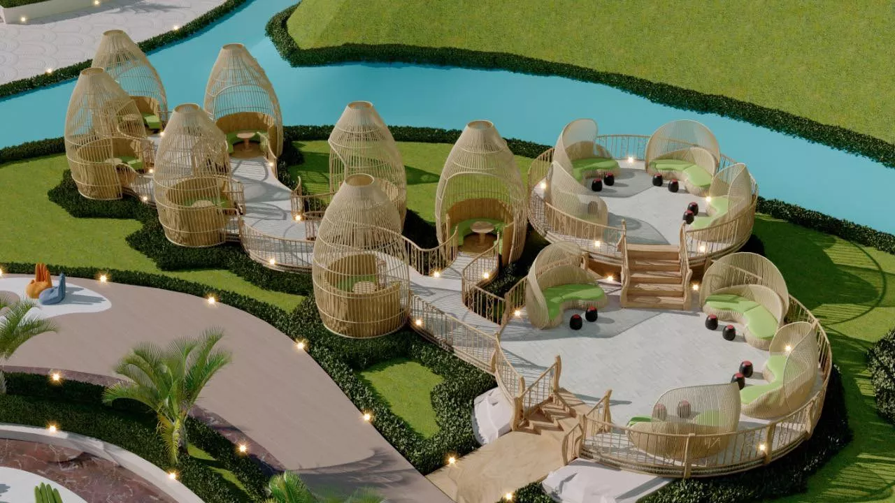 احتراف فن تصميم حدائق فاخرة