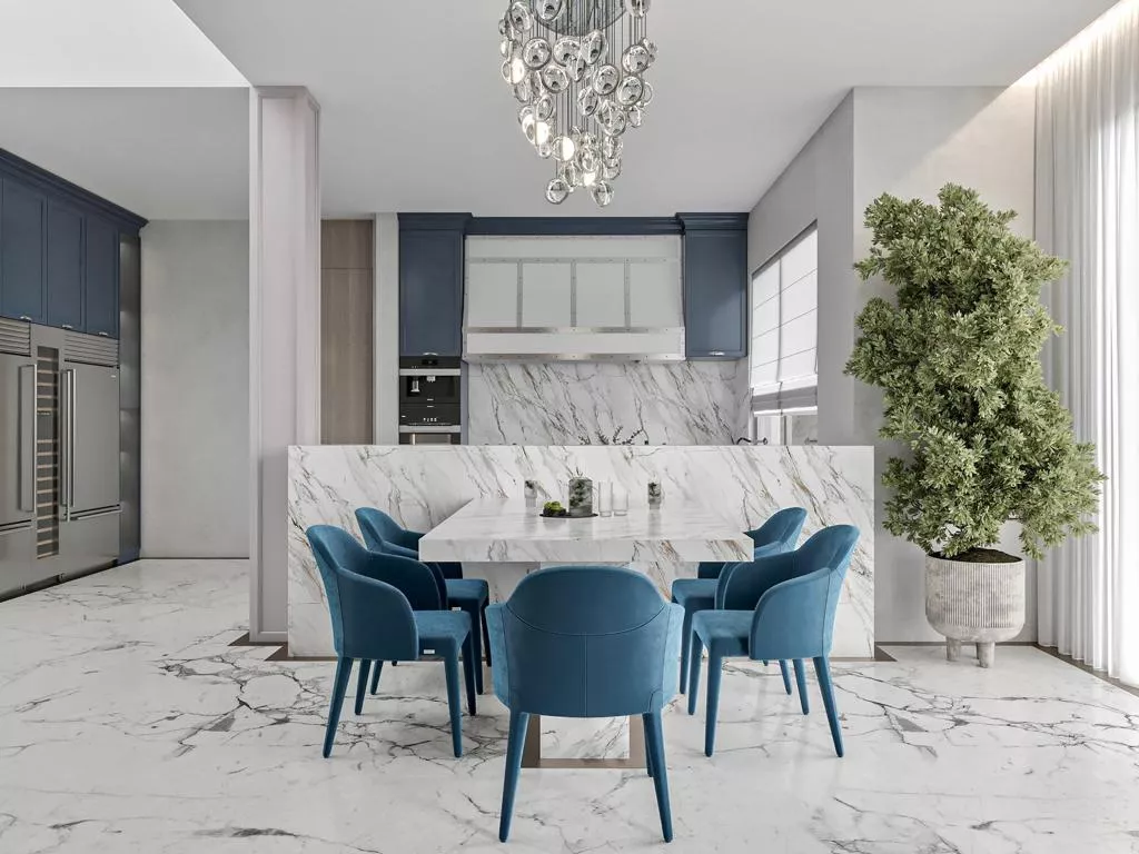 غرف طعام فاخرة لفلل دبي