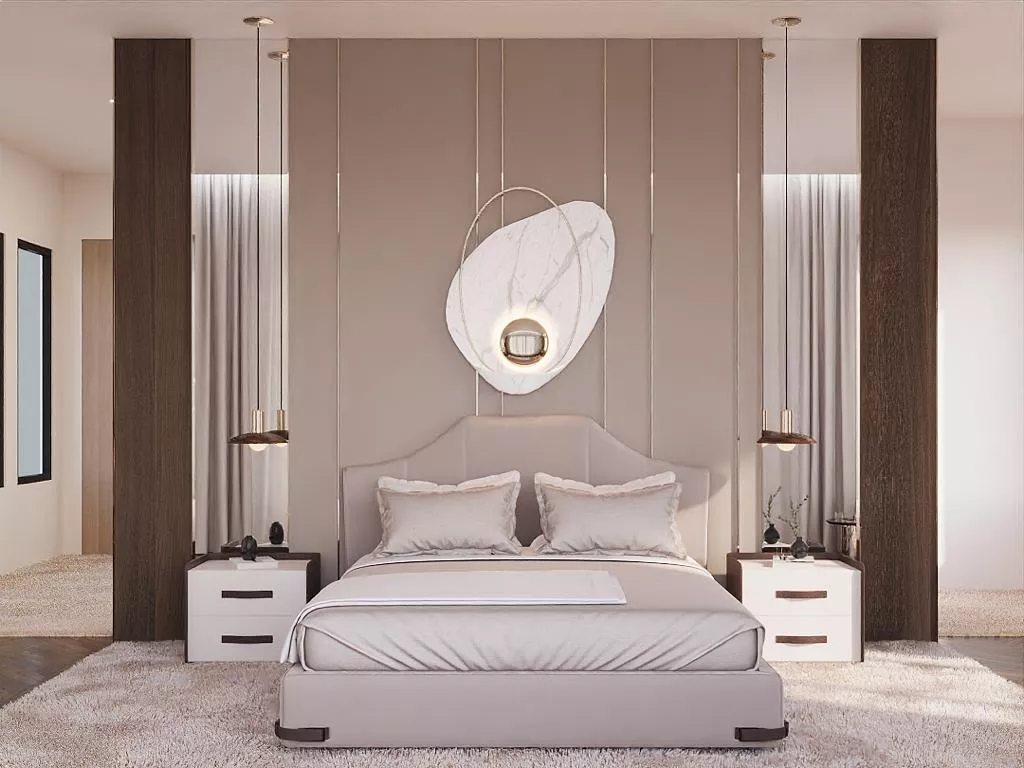نصائح خبراء لتصميم غرفة نوم مستوحاة من دبي