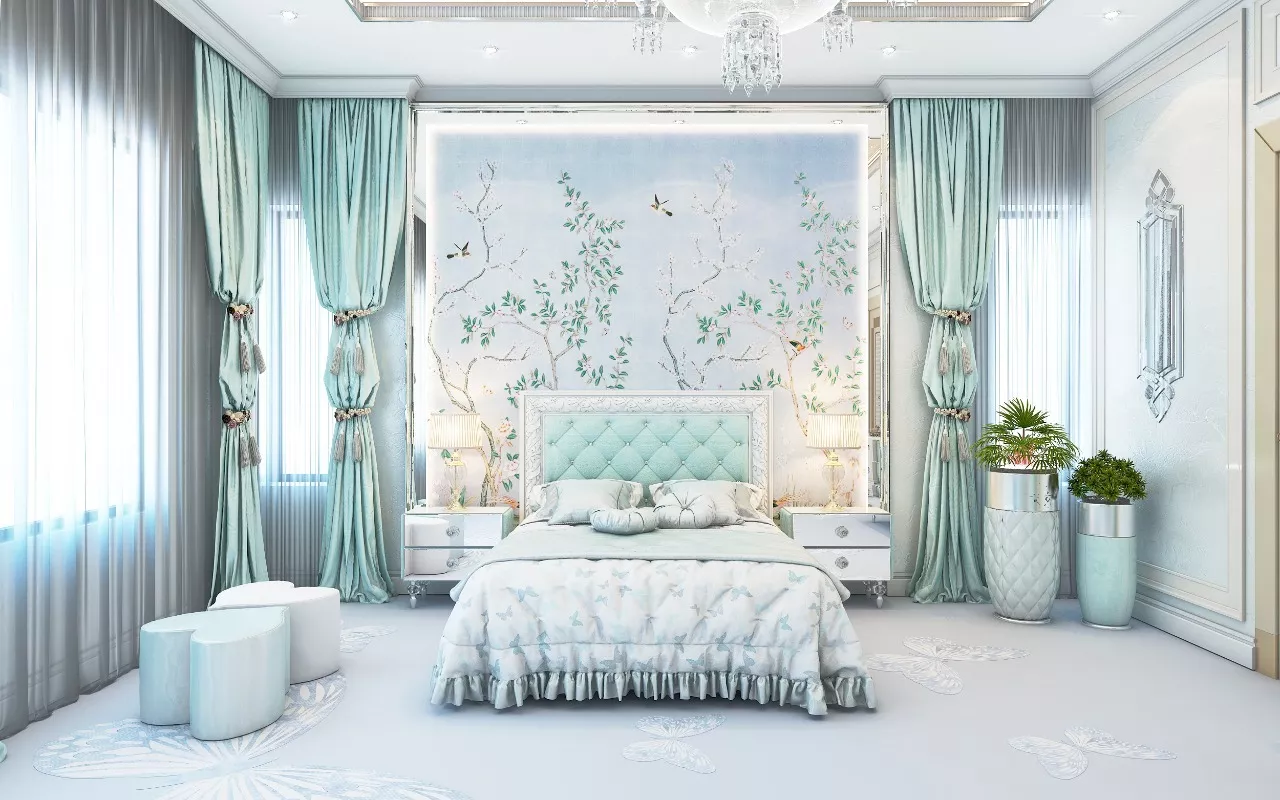 تصاميم غرف نوم فاخرة بأثاث فاخر في دبي