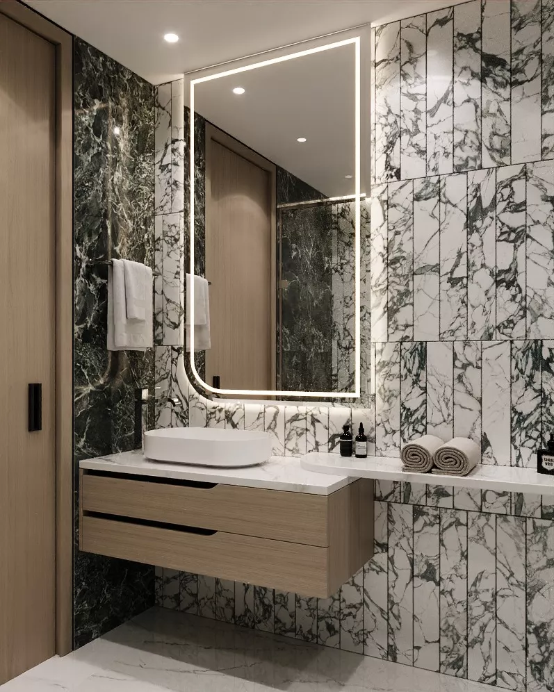 تصميم حمام دافئ ومرحّب