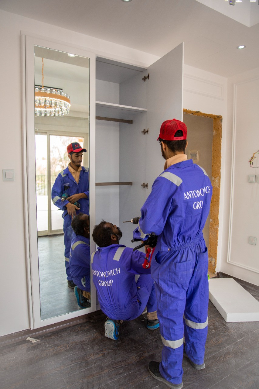 أفكار نجارة مخصصة لفلل دبي الفاخرة