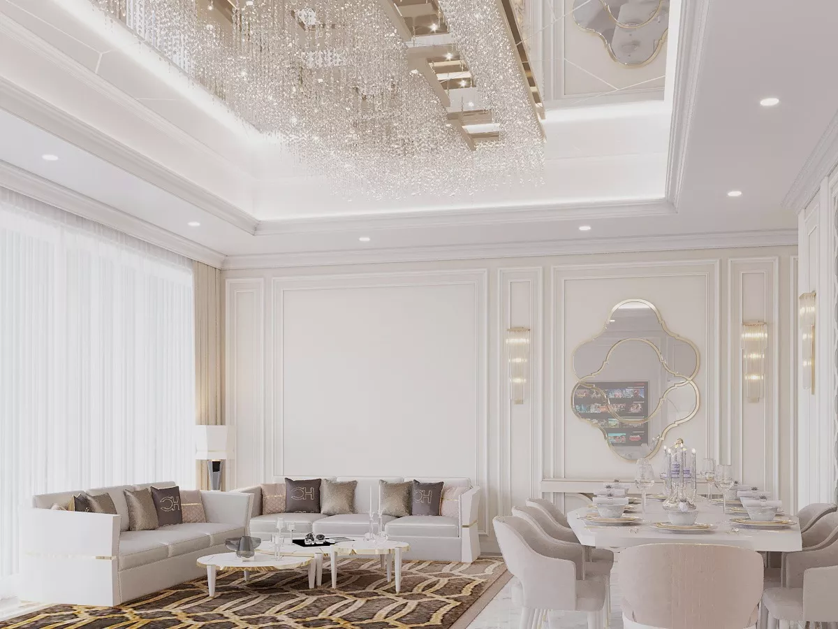 تصاميم غرف طعام فاخرة للمنازل الراقية