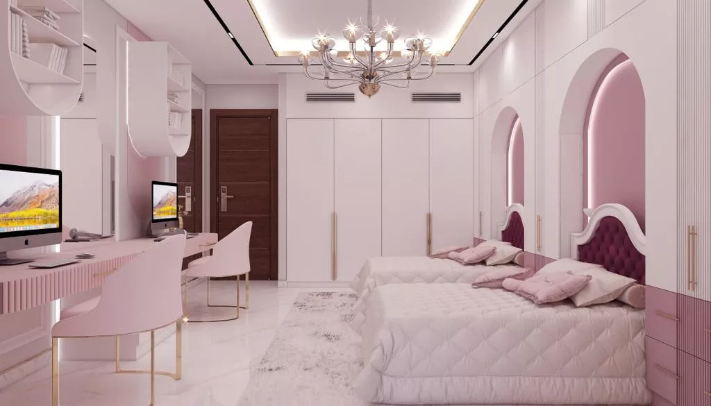 أساليب تصميم غرفة نوم بنات لخلق مساحة مثالية