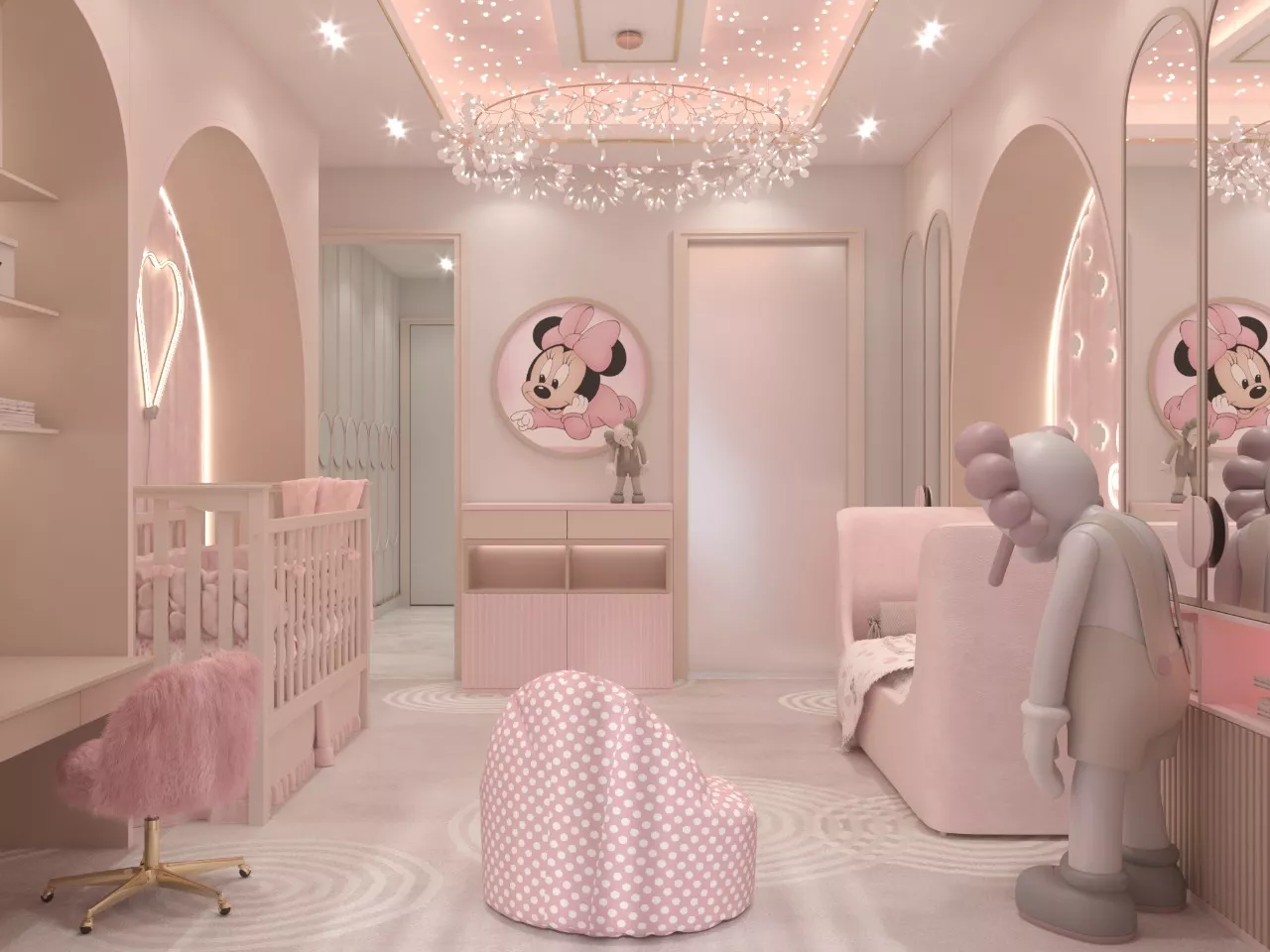 أفكار ساحرة لتصميم غرفة نوم للأطفال في دبي