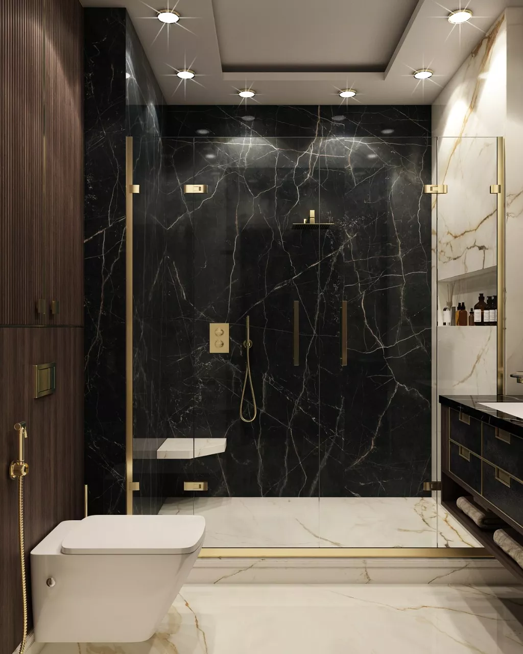 تصميم حمامات فاخرة في دبي