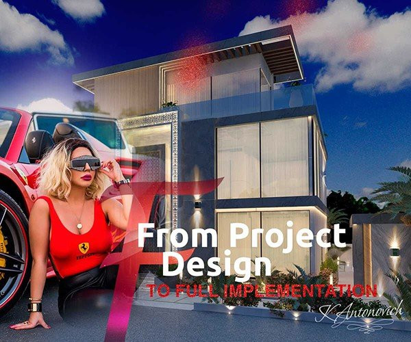 مخططات وتصميم منزل فاخر في لاغوس