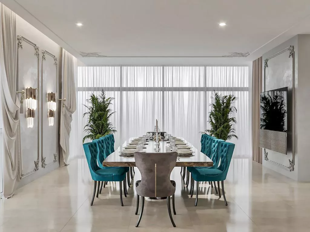 عناصر أساسية لمطبخ وغرفة طعام فاخرة