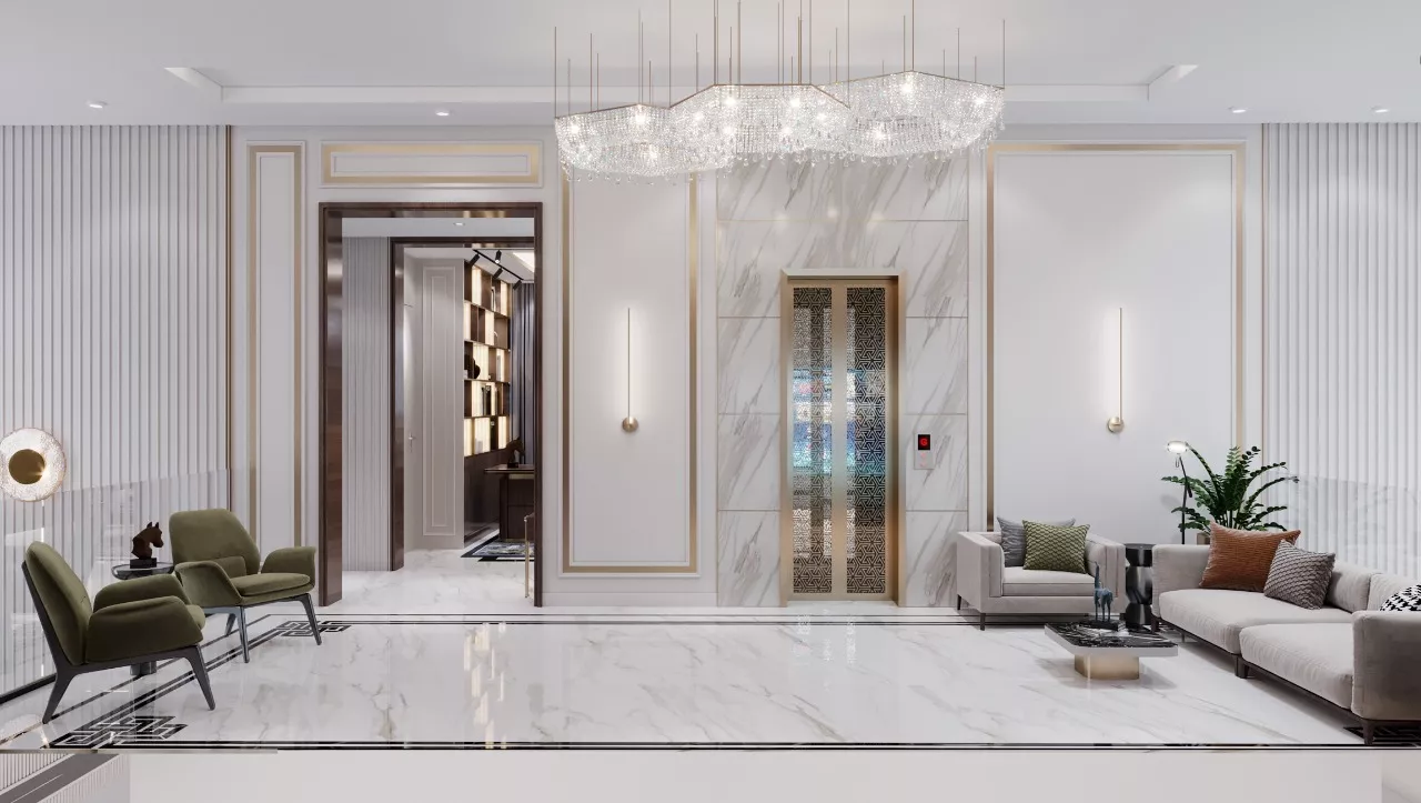 إلهام تصميم غرفة جلوس ومساحات الصالون العائلية