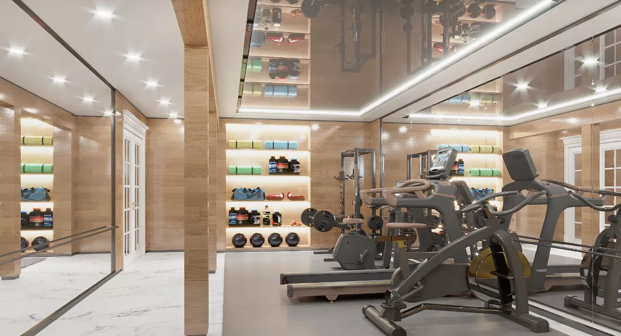 دليل خبراء لتصميم صالة رياضية منزلية مثالية في دبي