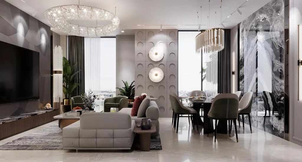 أفكار ملهمة لتصميم غرفة المعيشة وتحويلها إلى مساحة فاخرة