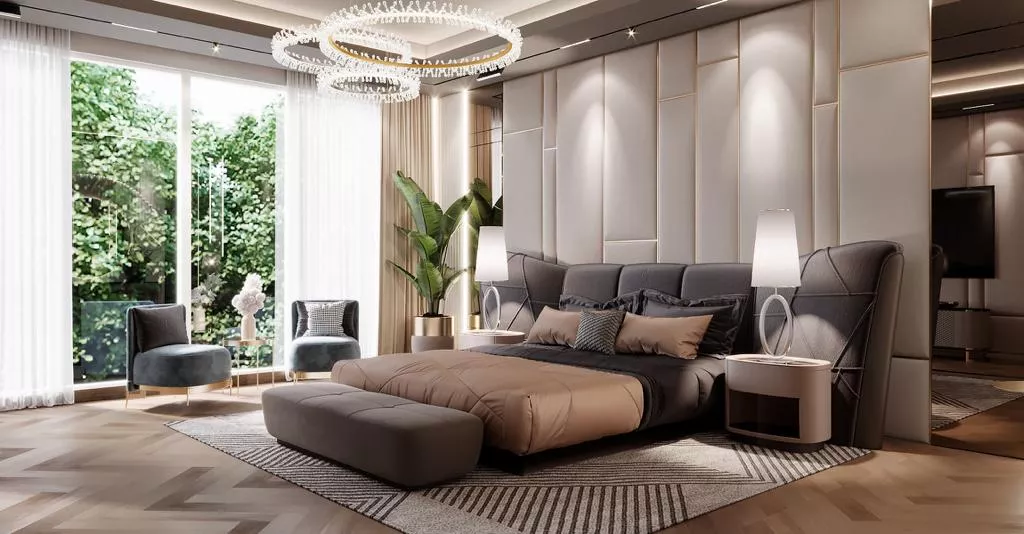 إتقان فن تصميم غرف نوم فاخرة