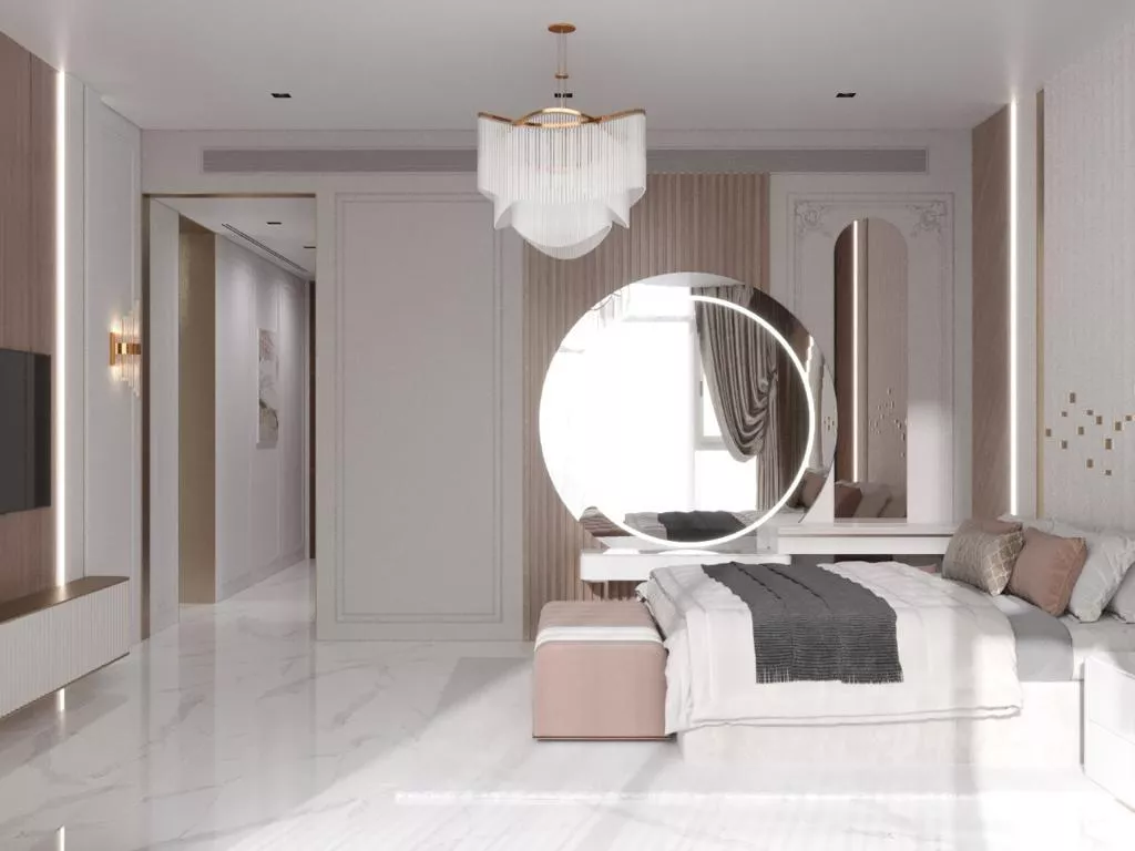 أساسيات تصميم غرفة نوم فاخرة في دبي