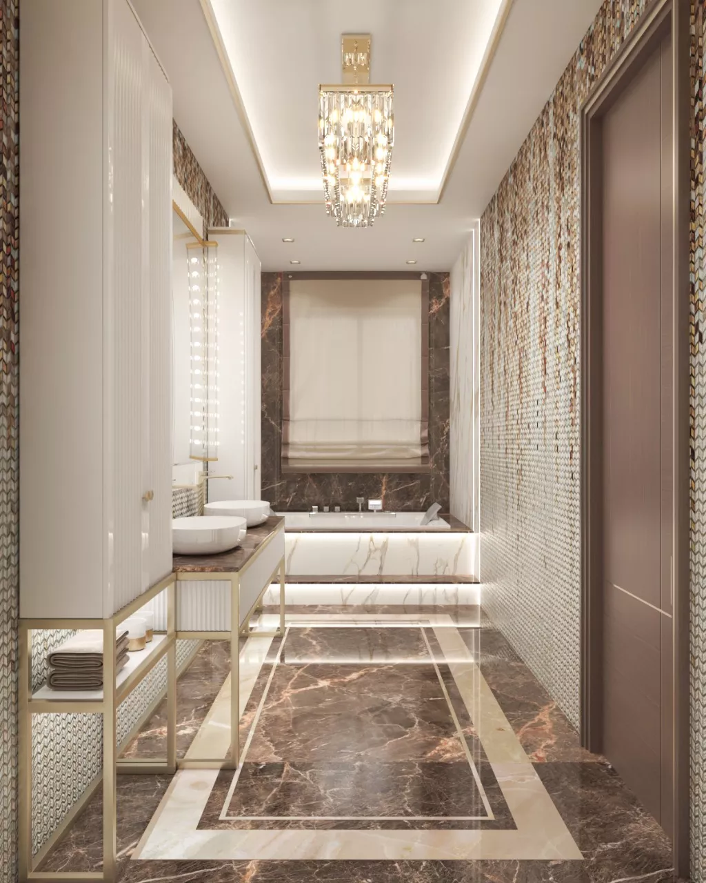 عناصر أساسية لتصميم حمام فاخر