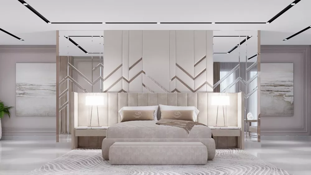 عوامل أساسية لتصميم غرفة نوم فاخرة في دبي