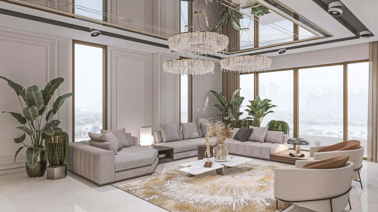 دليل مرايا السقف لفلل دبي الفاخرة