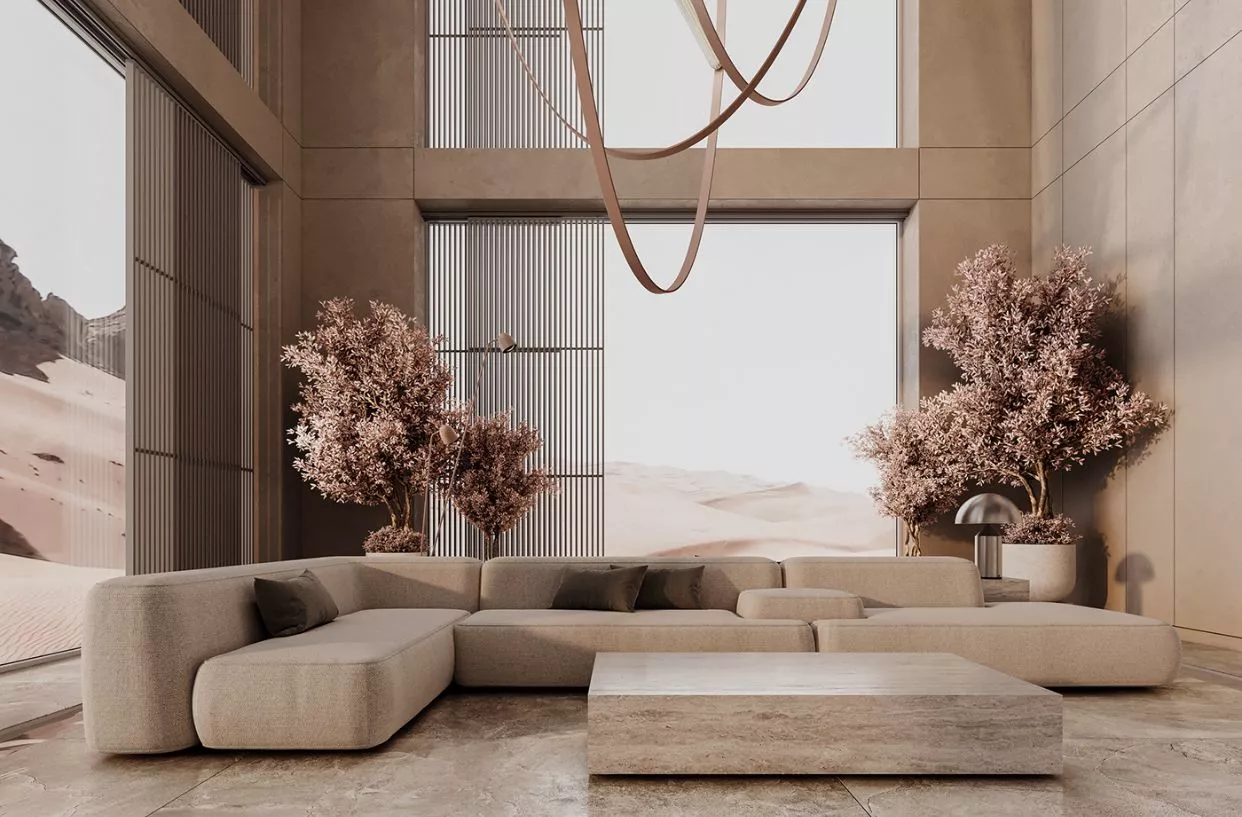 Luxury Modern Villa in the Dubai Desert