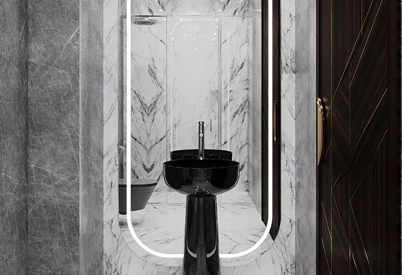 تصميم حمامات دبي الفاخرة: نصائح وحلول تنفيذية