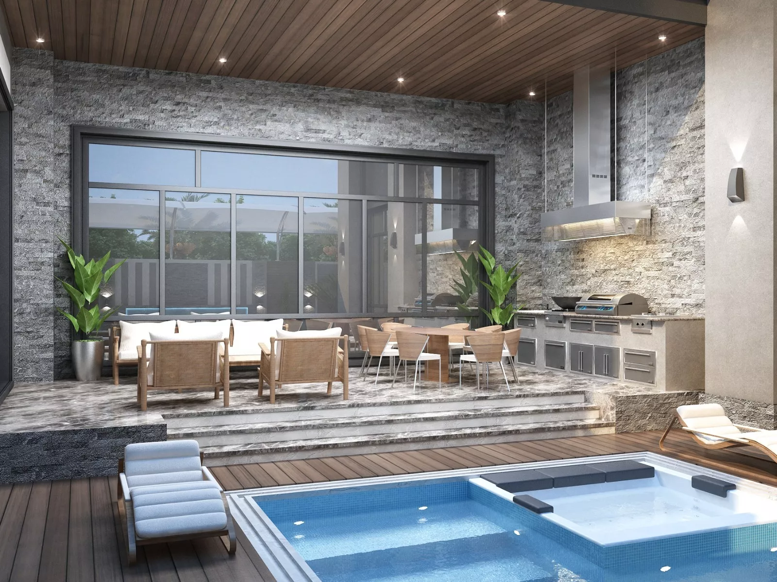 مقاولو المسابح الفاخرة في دبي: اصنع واحتك الخاصة