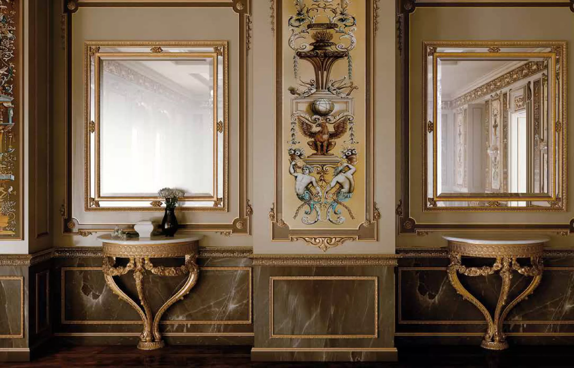 مكونات أساسية للتصميم الداخلي الكلاسيكي الخالد