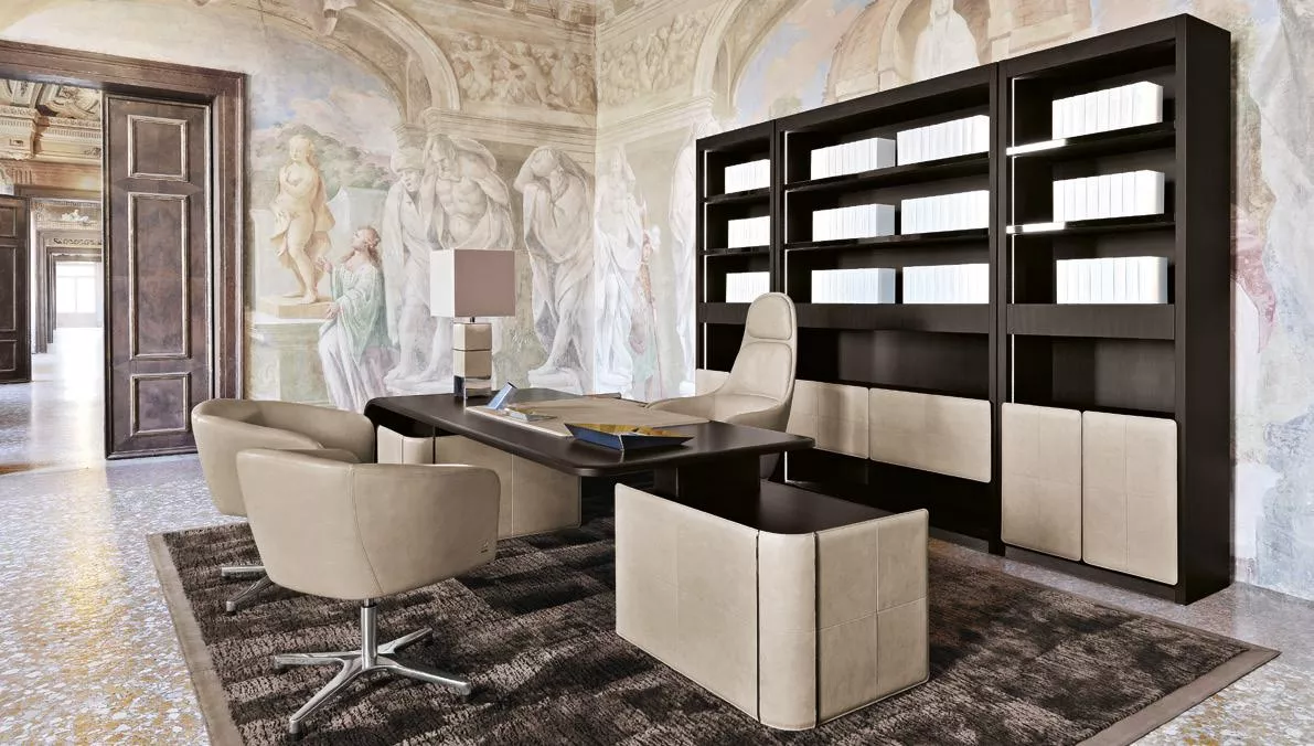 تصميم مكتب منزلي إنتاجي: نصائح خبراء الفخامة