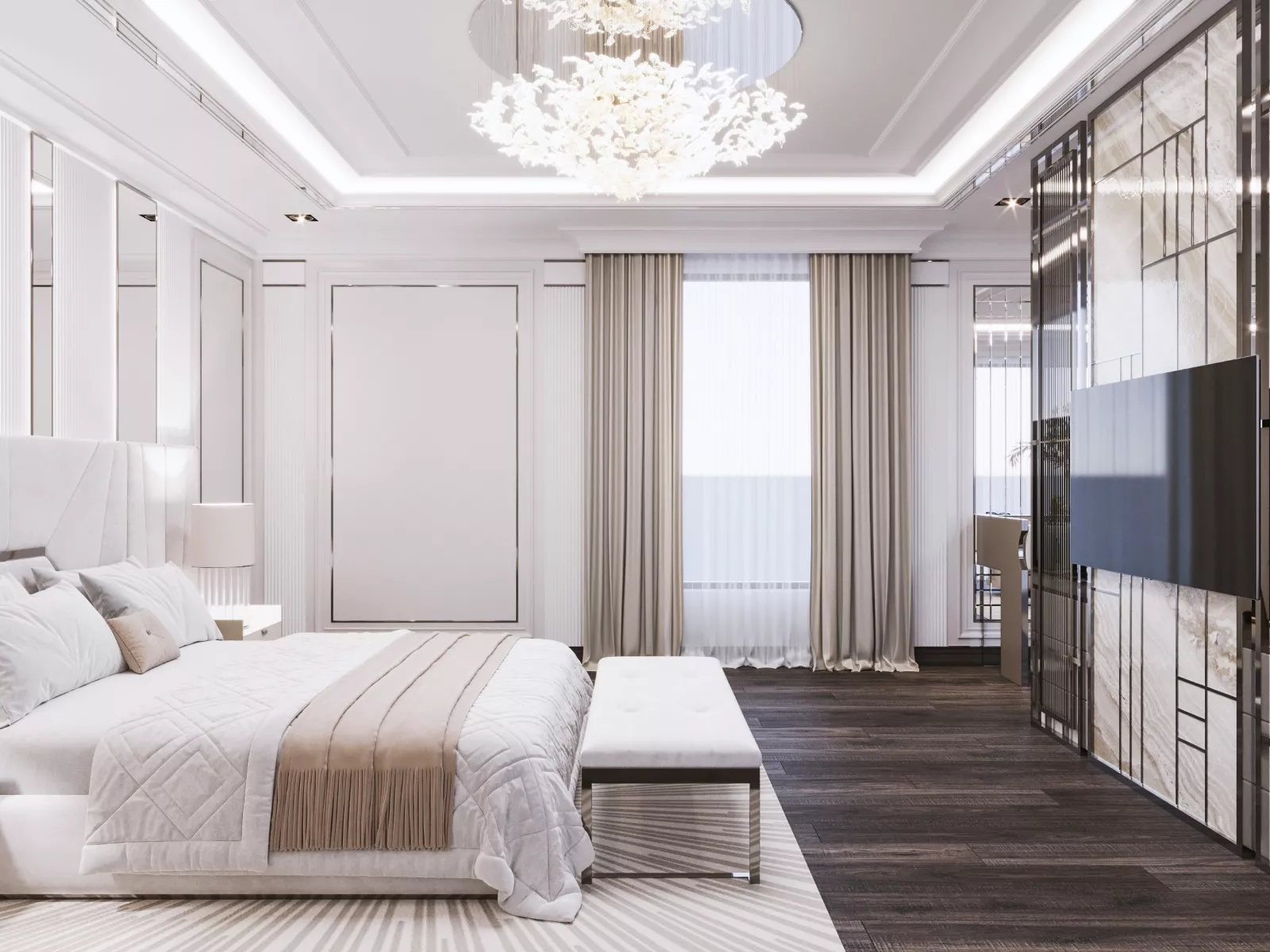 Bed Frames for Luxury Bedroom Interior Design