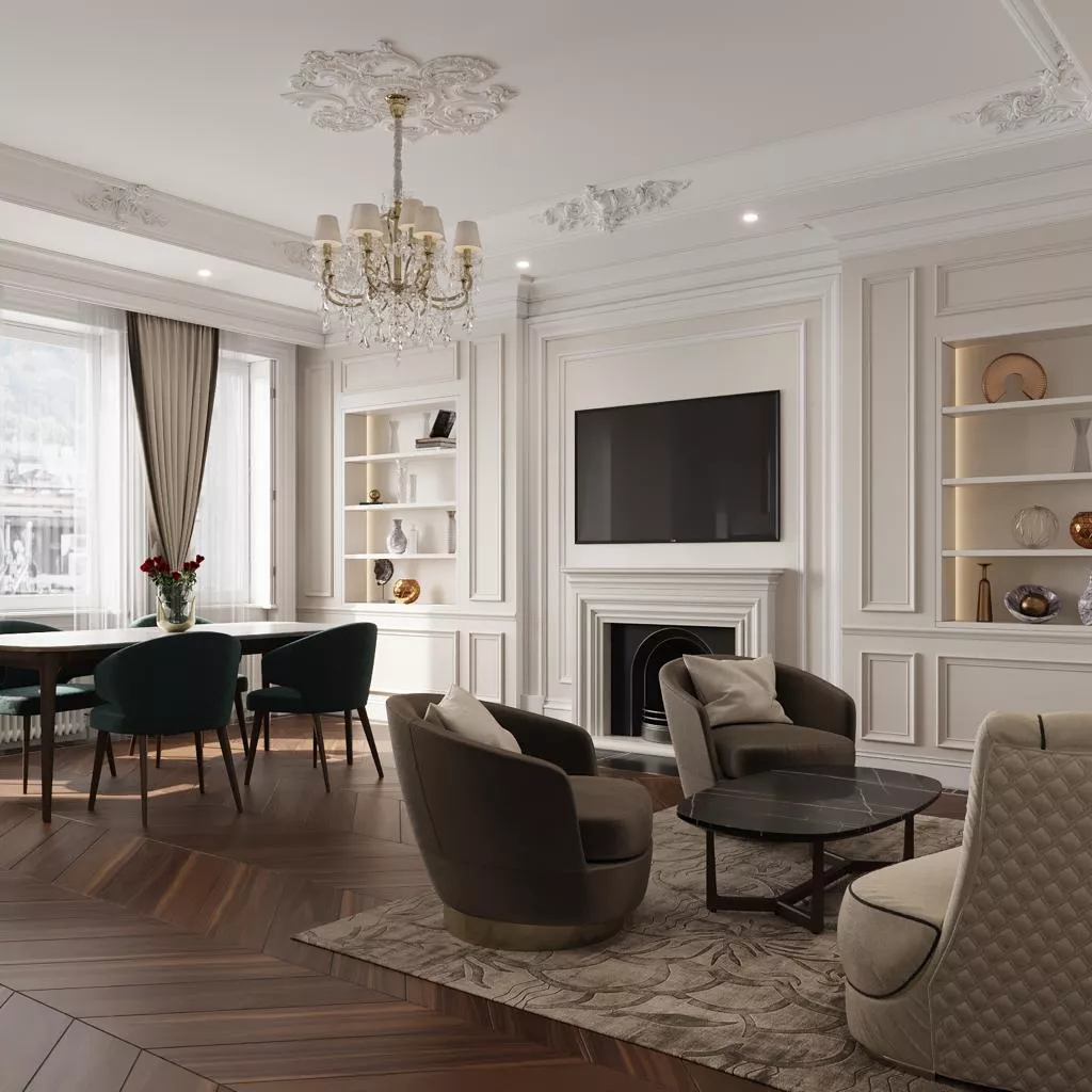 Essential Component s of a Luxury Living Room Interior Design