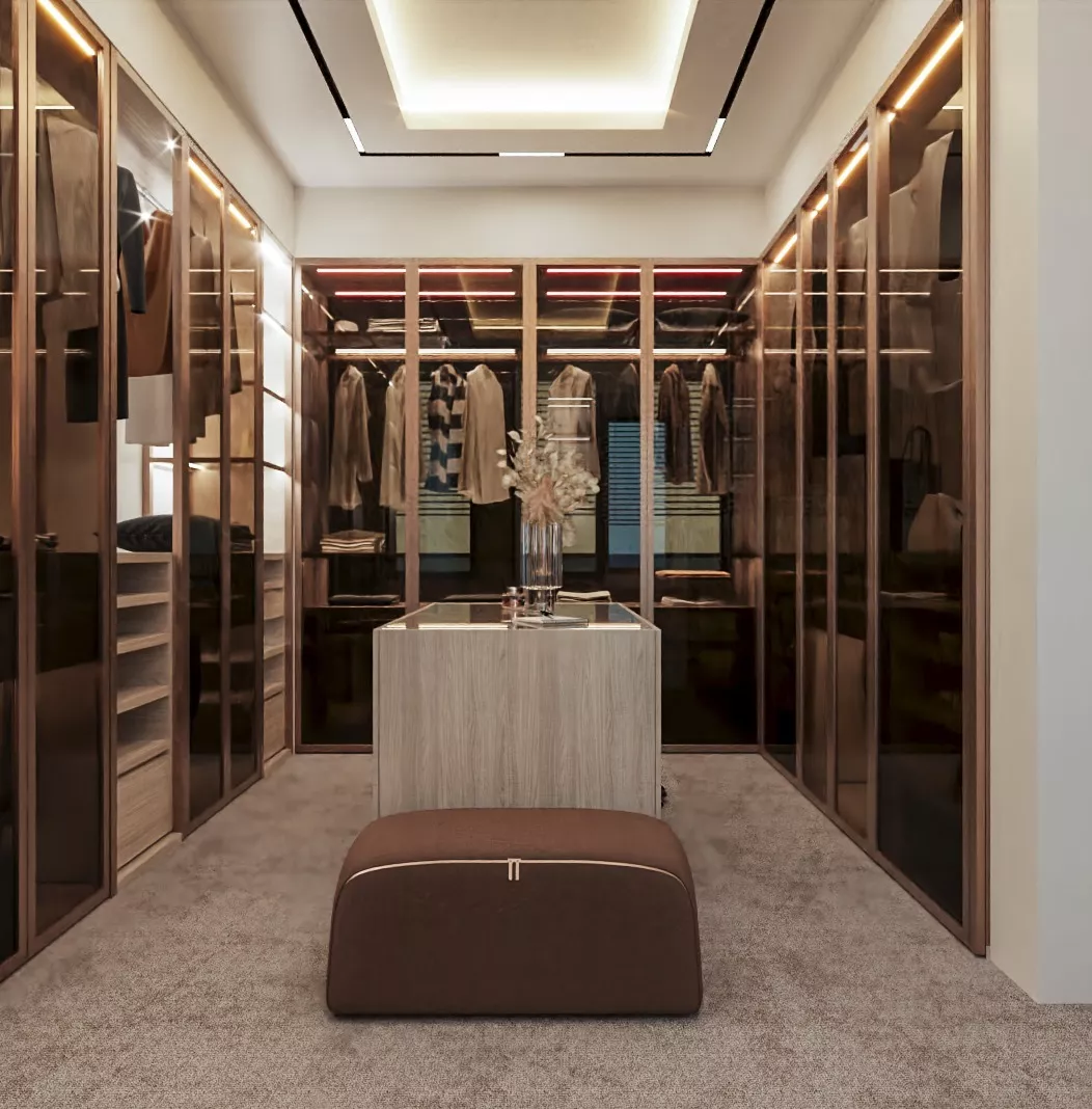 Furniture Ideas for Luxury Walk-in Closets