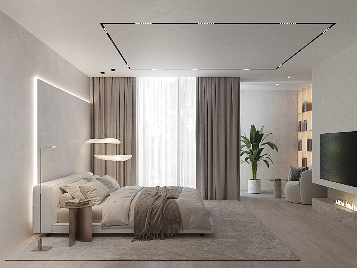 Luxurious Nordic Bedroom Theme