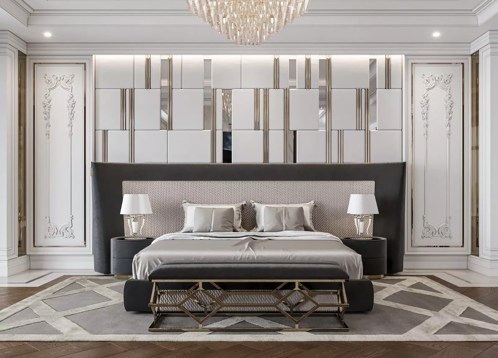 Connected Room Options for a Luxury Bedroom Interior