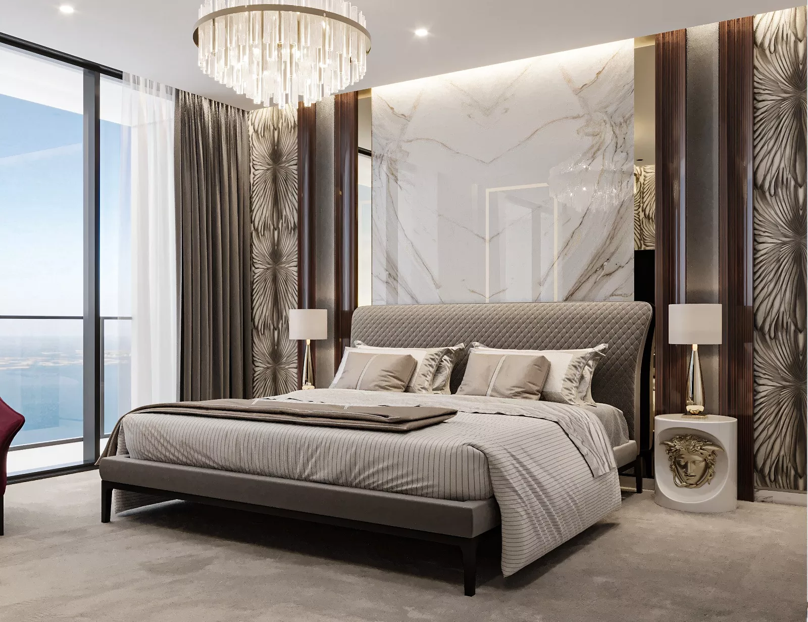 Different Bed Frames for Luxury Bedroom Interior Design