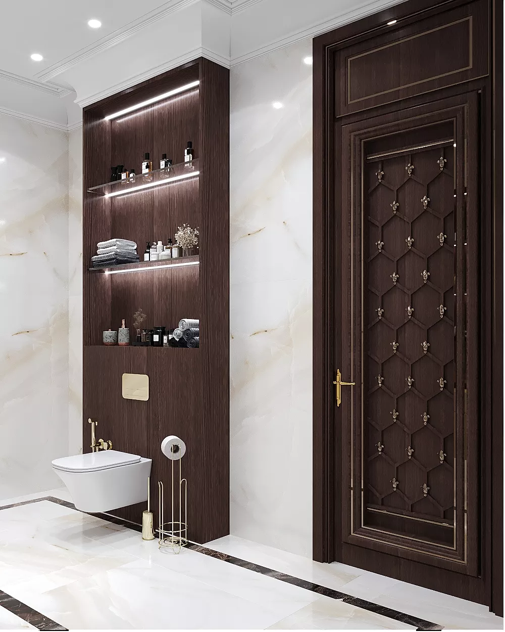 Accessories for Luxury Bathroom Interior Design