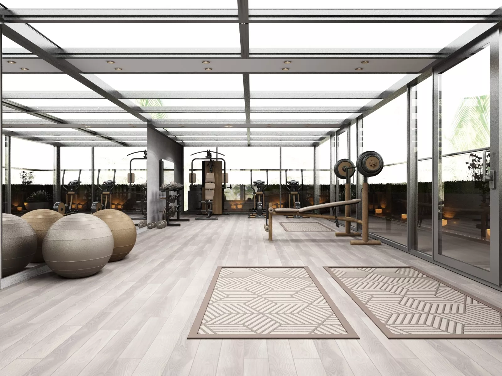 Personal Gym Interior Design and Setup