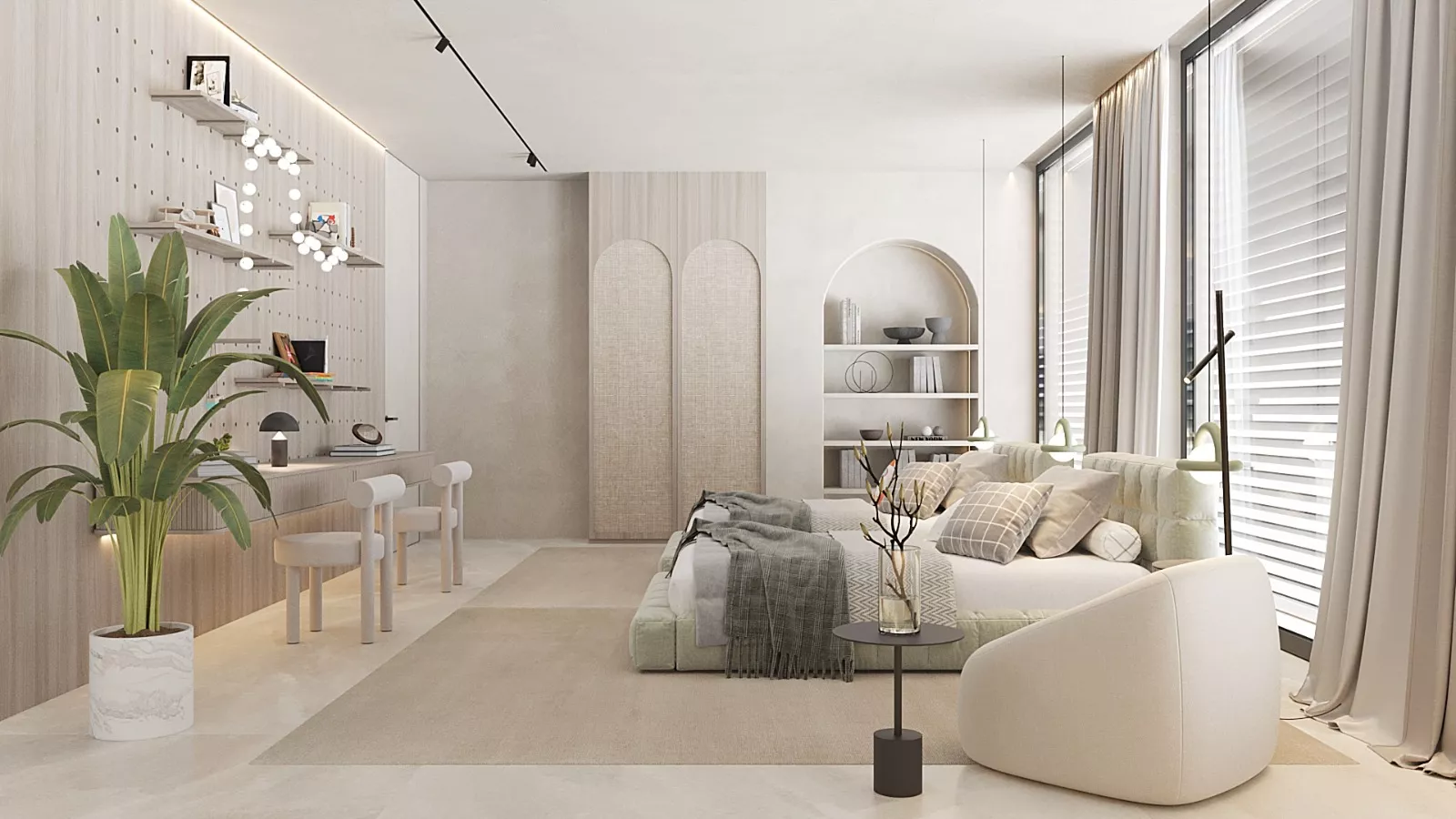 Luxury Bedroom for Twins