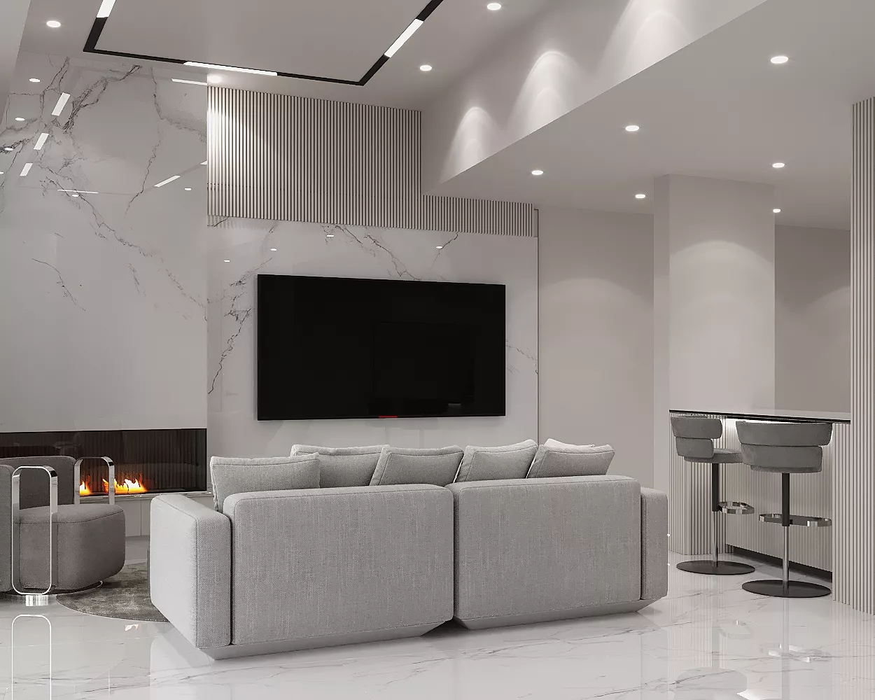 Luxury Apartment Interior Design Detailing