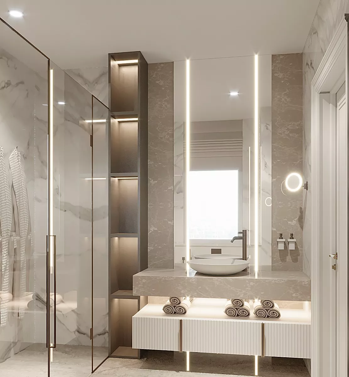 Lighting Tips for Luxury Bathroom Interior Designs