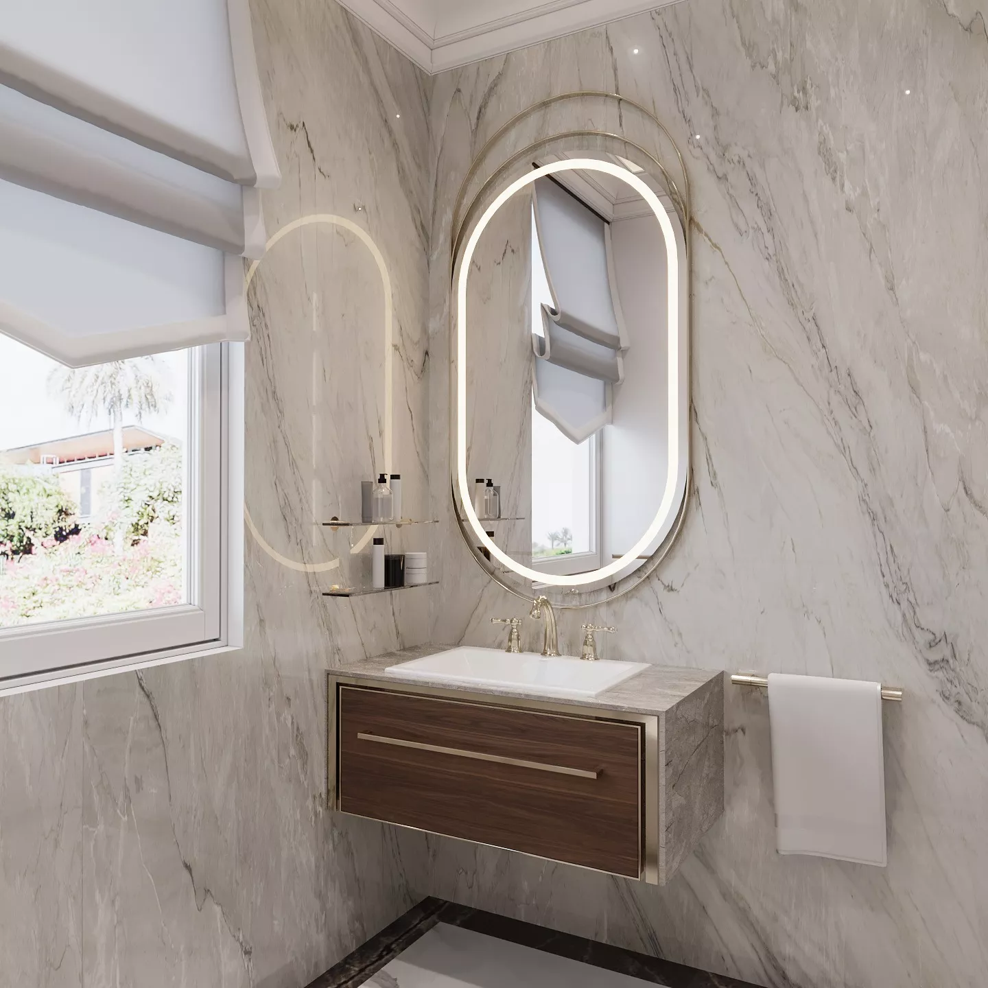 How to Elevate a Bathroom's Ambiance