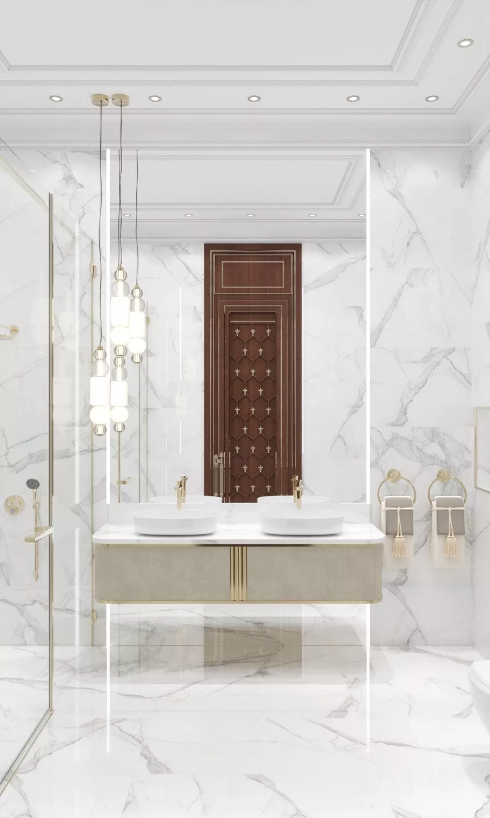 Elevating Your Bathroom with the Timeless Majesty of Gold