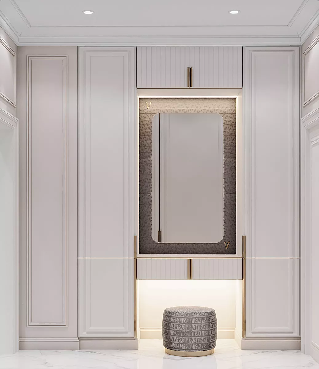 Luxury Minimalist Bedroom Cabinets