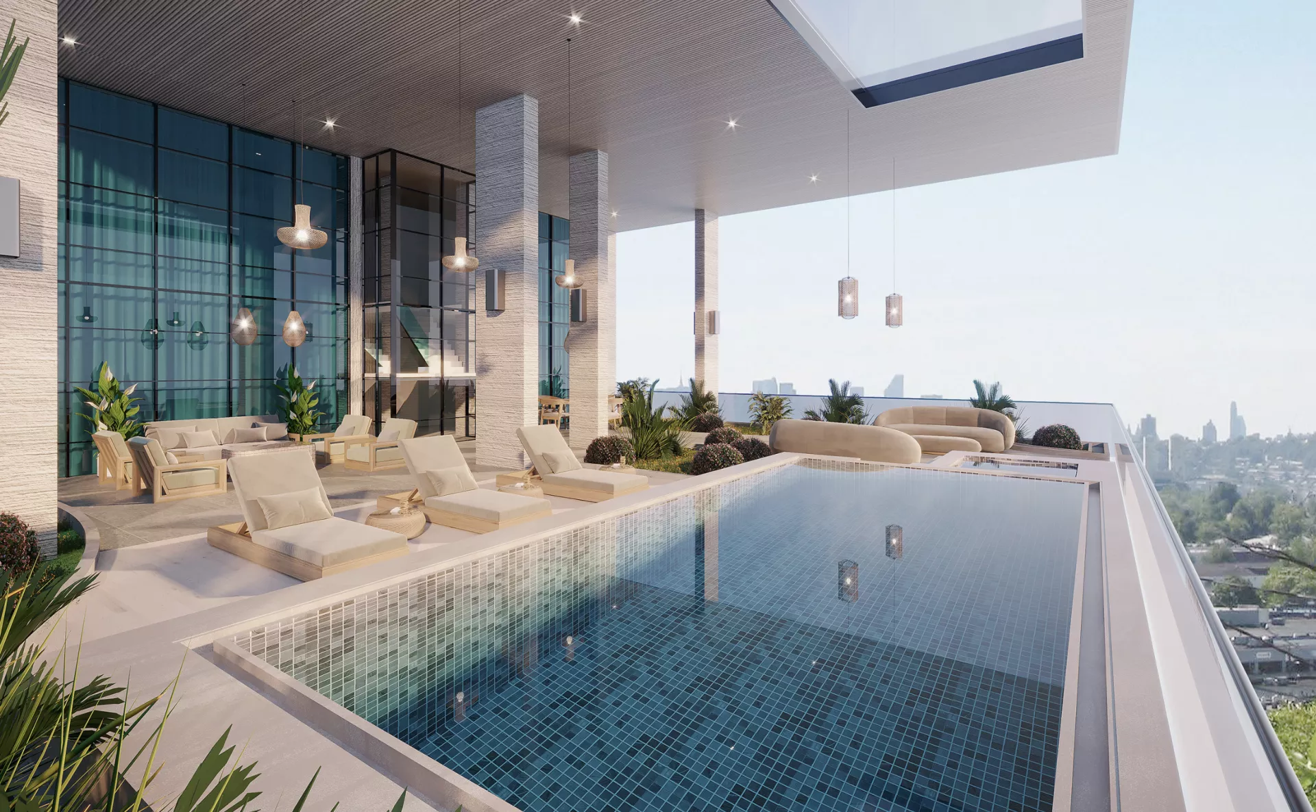 The Modern Penthouse Outdoor Design