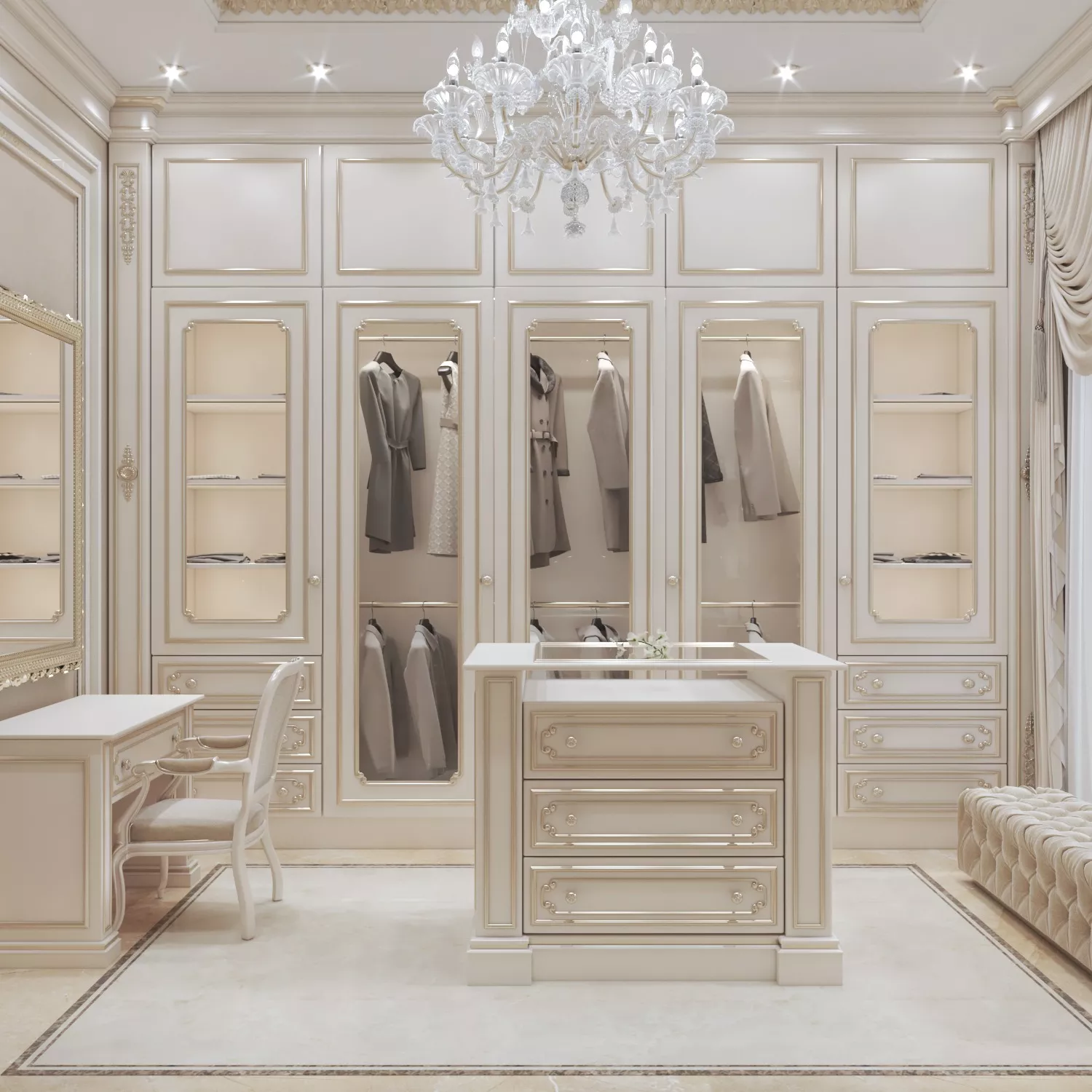 Crafting the Perfect Bedroom Dressing Room Interior