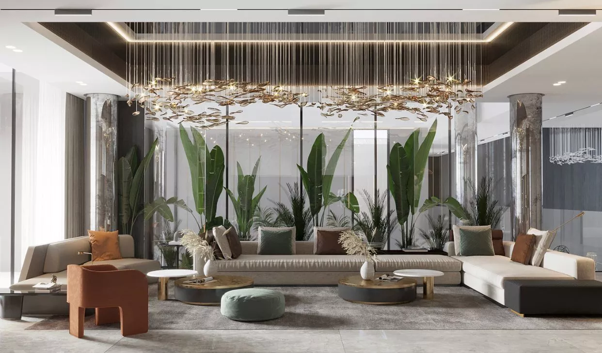 Customized Chandelier for Living Room